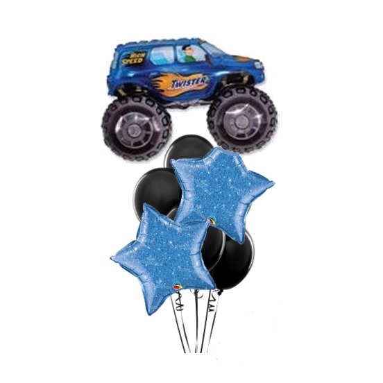 Monster Truck Blue Bouquet 5