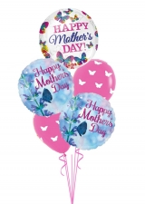 Mother's Day Balloon Bouquet with Orbz and butterflies