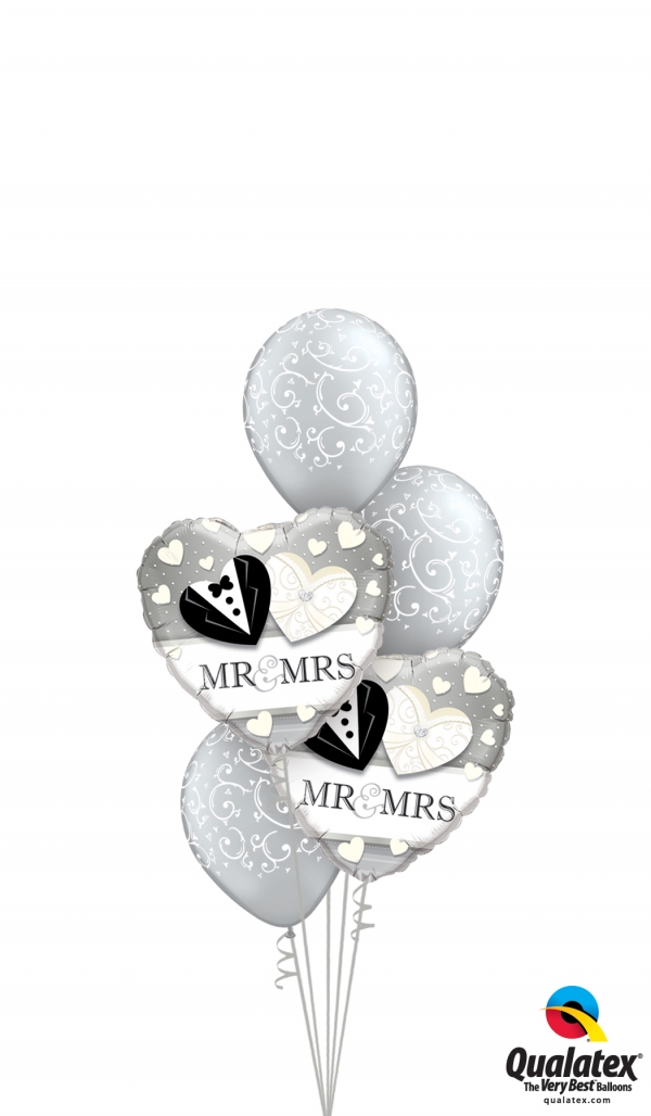 Wedding Mr Mrs Bouquet
