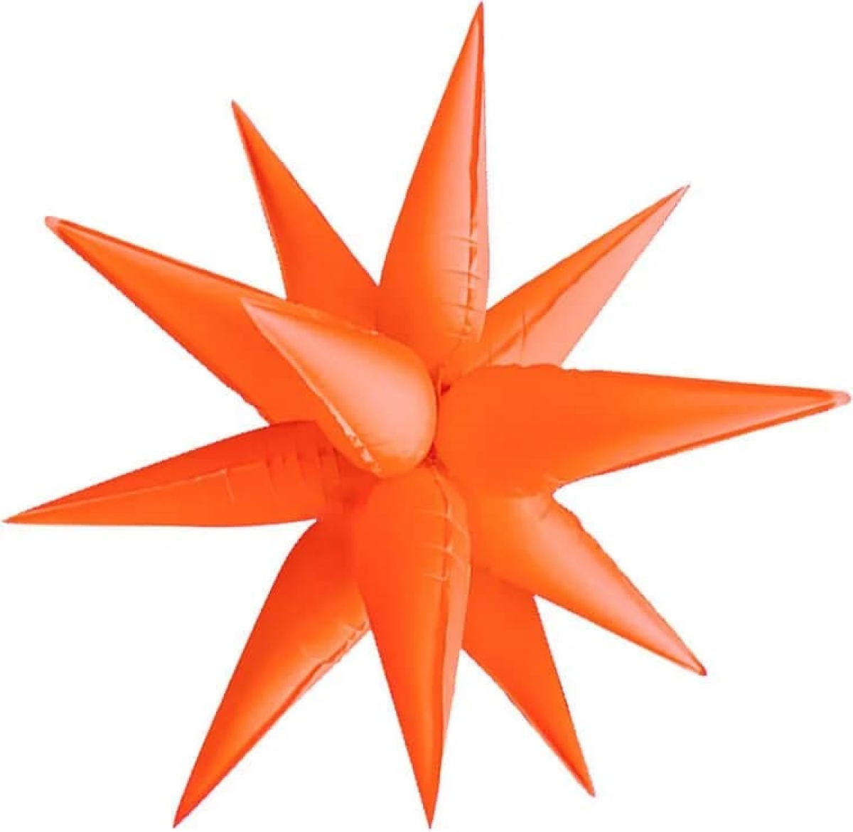 Multi Balloon  Orange Magic Star Starburst