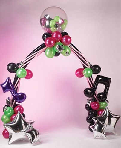 Music Balloon Arch 