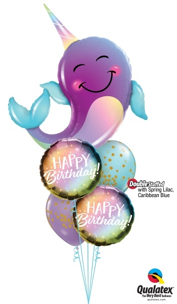 Narwhal Birthday Bouquet 2 