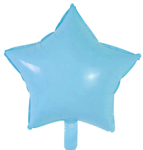Neon Blue Star