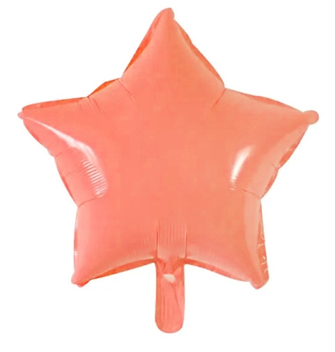 Neon Orange Star