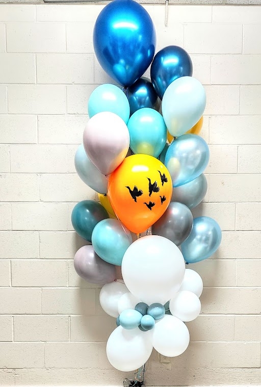 November Sunrise & Birds Over The Sea