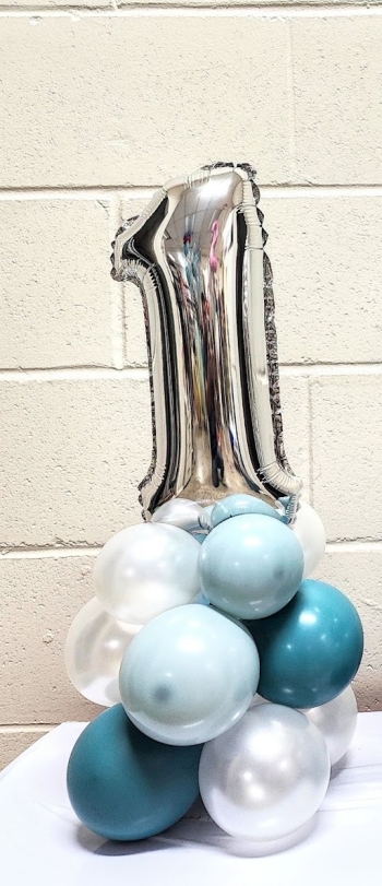 Number Balloon Stand Up 18 Inch Centerpiece Single