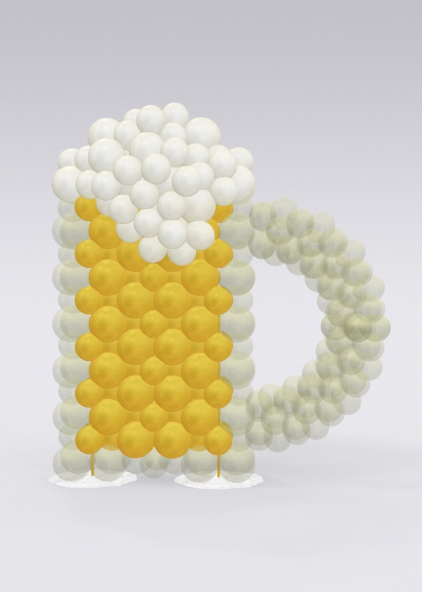 Oktoberfest Beer Wall Sculpture 3