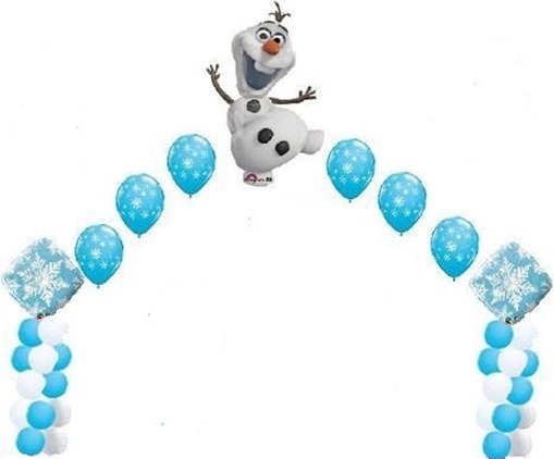 Frozen Olaf Column Arch INDOOR