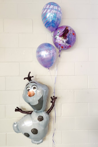 Olaf Junior Airwalker Birthday Frozen Balloon Bouquet