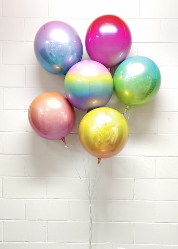 Ombre Cluster Orb Balloon Bouquet 
