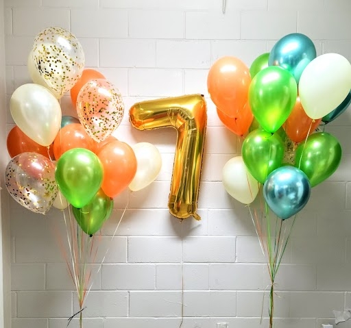 Orange & Green & Gold Pick An Age Trio Set