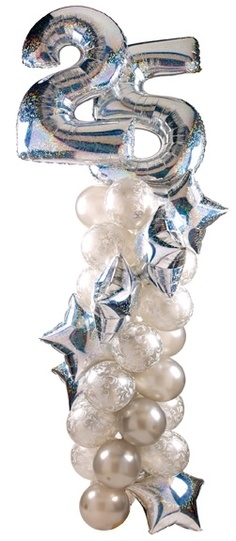 Outdoor 25th Anniversary Column Tower 10