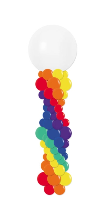 Outdoor Balloon Tower Column 7ft
