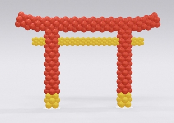 [10x9FT] Outdoor Chinese Lunar New Years Arch