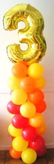 7FT Outdoor Column Single Number