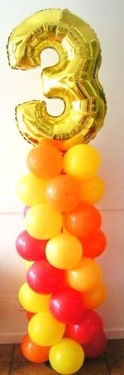 7FT Outdoor Column Single Number