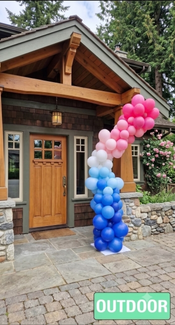 [8x3FT] OUTDOOR Ombre Garland Column