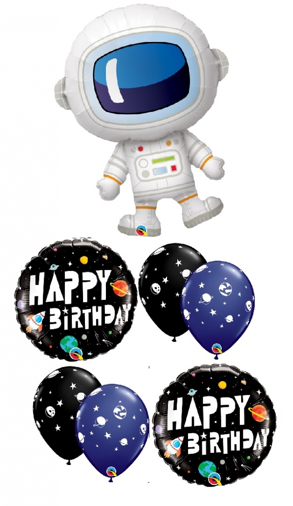 Outer Space Astronaut Birthday Bouquet 4