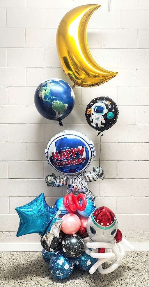 Over The Moon For You Birthday Stand Up DUPLICATE