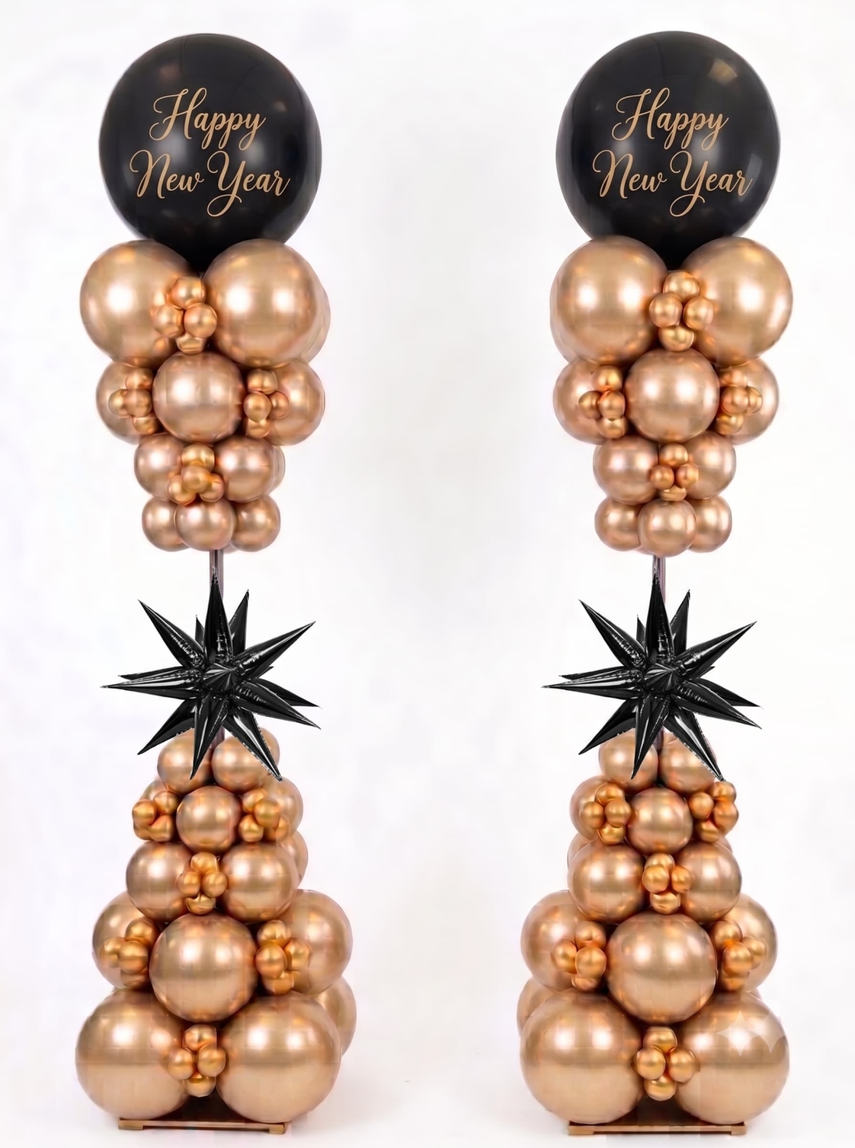 PAIR (x2) 7ft Balloon Column in VINYL Custom Print - Indoor