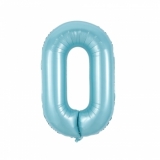 Pastel Blue Number 0 