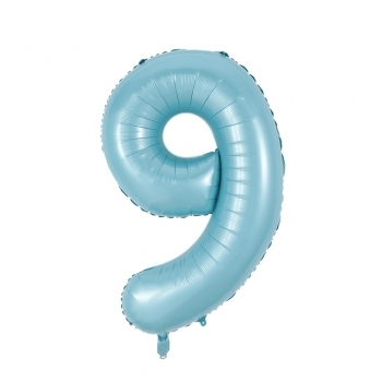 Pastel Blue Number 9 