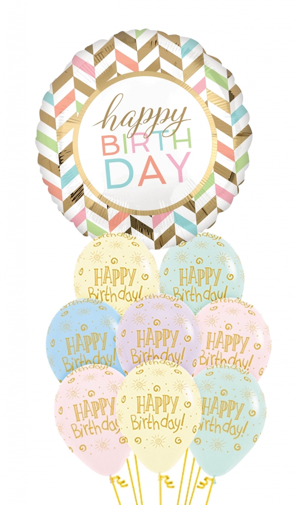 Pastel Jumbo Birthday Bouquet