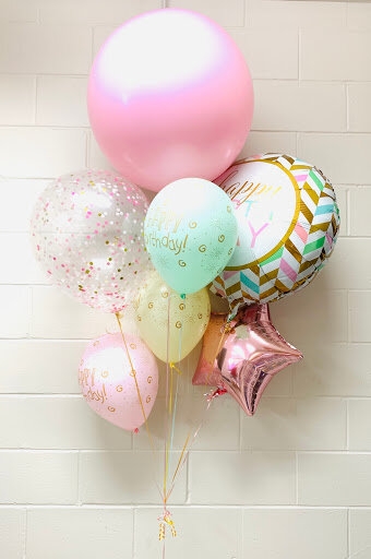 Pastel Super Nova Balloon Bouquet 