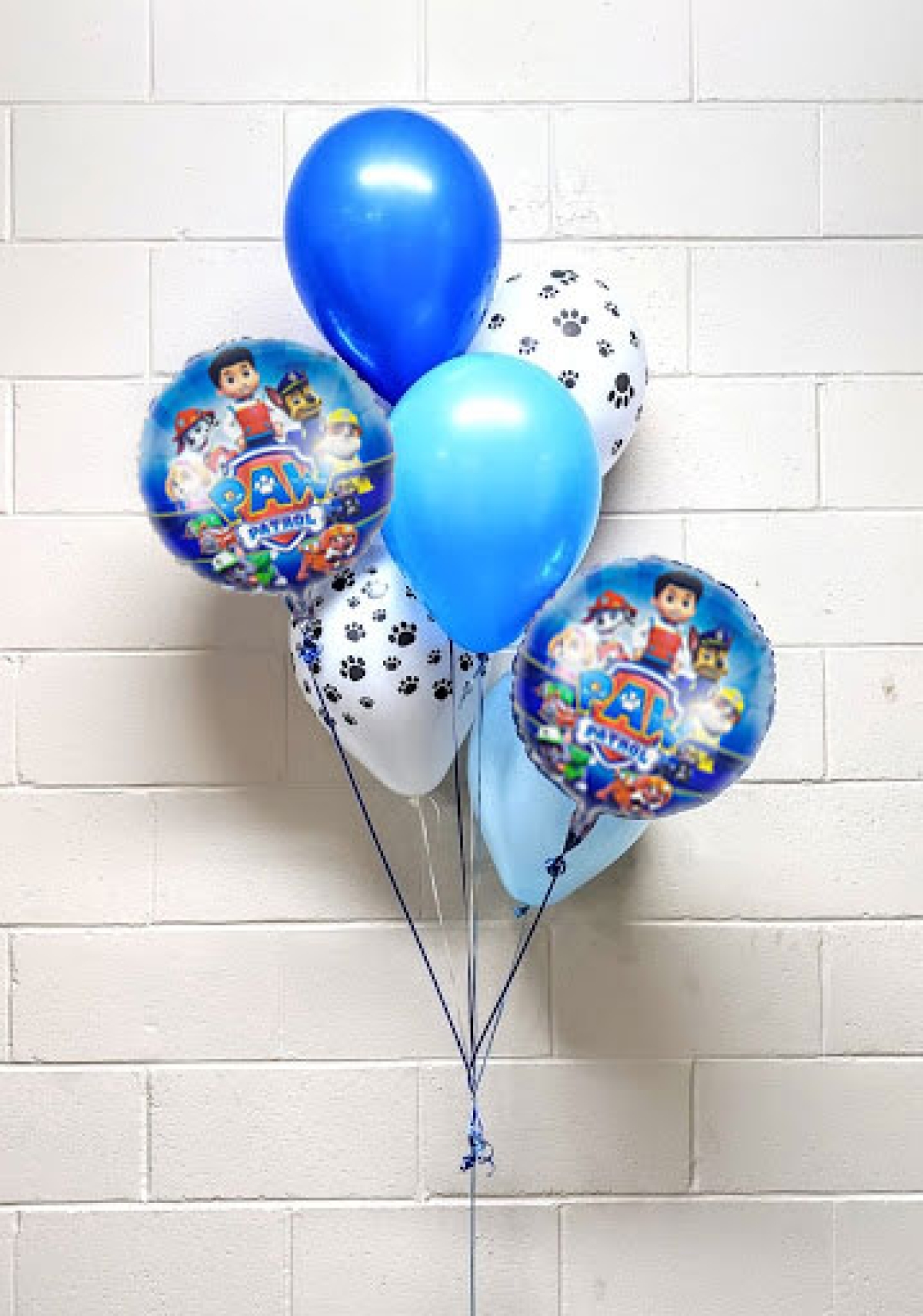 Paw Patrol Chase Ombre Balloon Bouquet