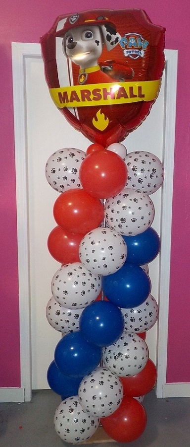 Paw Patrol Marshall Balloon Column