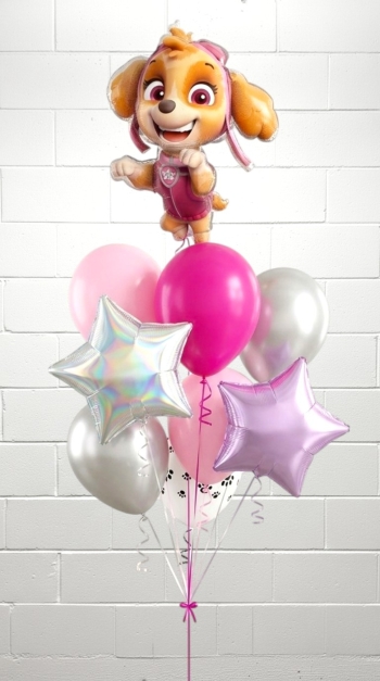 Paw Patrol Skye Balloon Bouquet