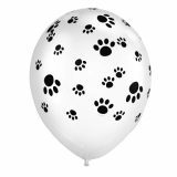 Paw Print 11 inch Balloons