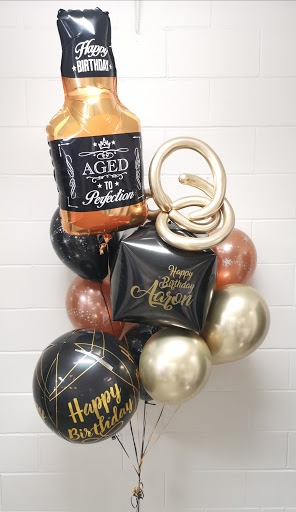 Personalized Aged to Perfection Balloon Bouquet 
