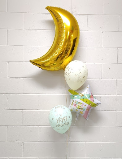 Petite Star Birthday Balloon Bouquet