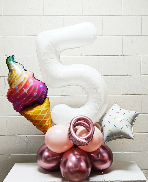 Pick an Age Ice Cream Stand Up 40 Inch Large