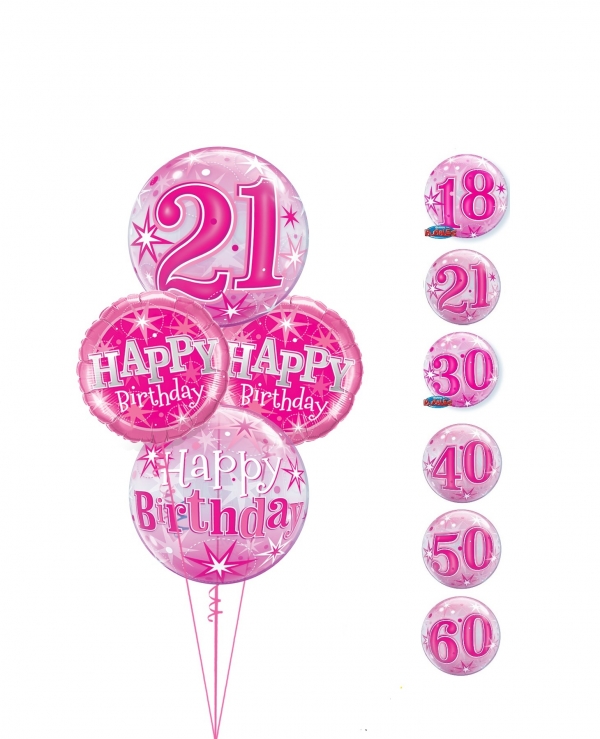 Milestone Pick An Age Pink Bouquet 