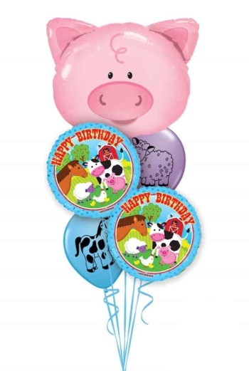 Pig Birthday Bouquet 8