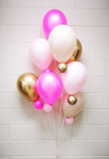 Pink Accent Balloon Bouquet