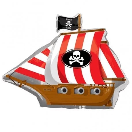 Pirate Ship Birthday Supershape