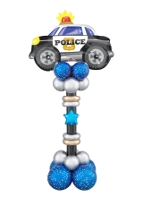Police Car Balloon Stand Up 