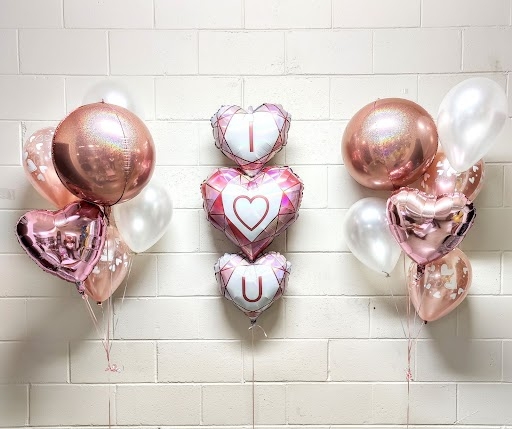 Prismatic Iridescent I Love You Bouquet Set