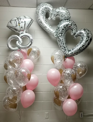 Proposal Duo Balloon Bouquet 