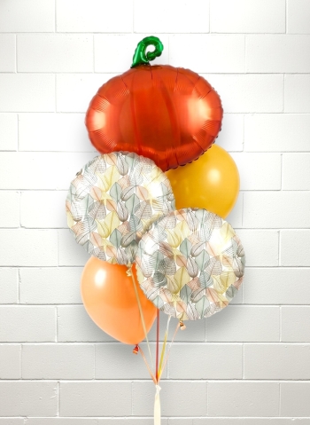 Pumpkin Leaves Bouquet of 6