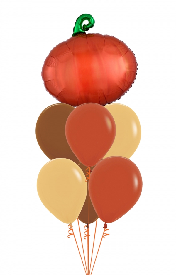 Pumpkin Balloon bouquet fall balloons 1