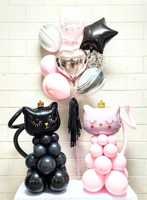 Queen Of The Kitites Confetti Birthday Bouquet Set #3