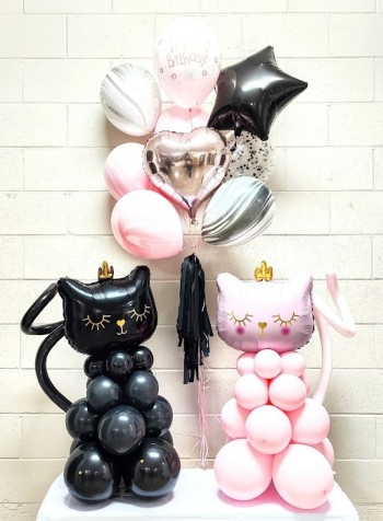Queen Of The Kitites Confetti Birthday Bouquet Set #3