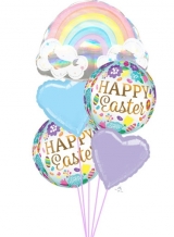 Rainbow Lovely Easter Balloon Bouquet