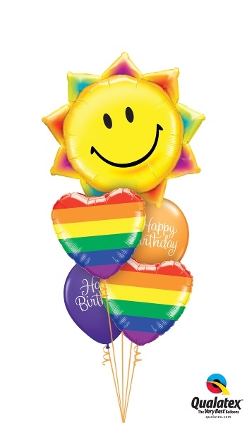 Rainbow Sun Birthday Bouquet 