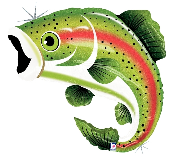 Rainbow Trout Fishing Balloon