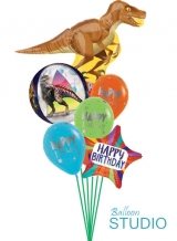 Raptor Birthday Balloon Bouquet 